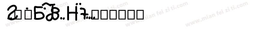FZSanBaoTiJF Heavy字体转换